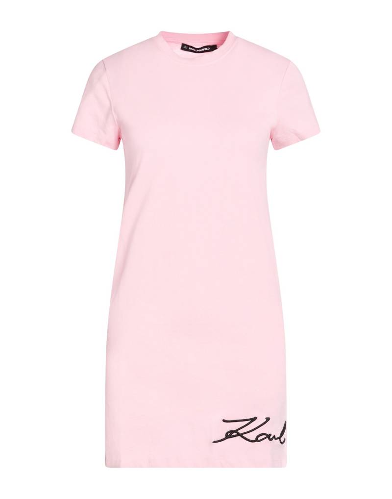 KARL LAGERFELD Mini-kleid Damen Rosa von KARL LAGERFELD