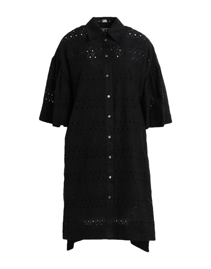 KARL LAGERFELD Mini-kleid Damen Schwarz von KARL LAGERFELD