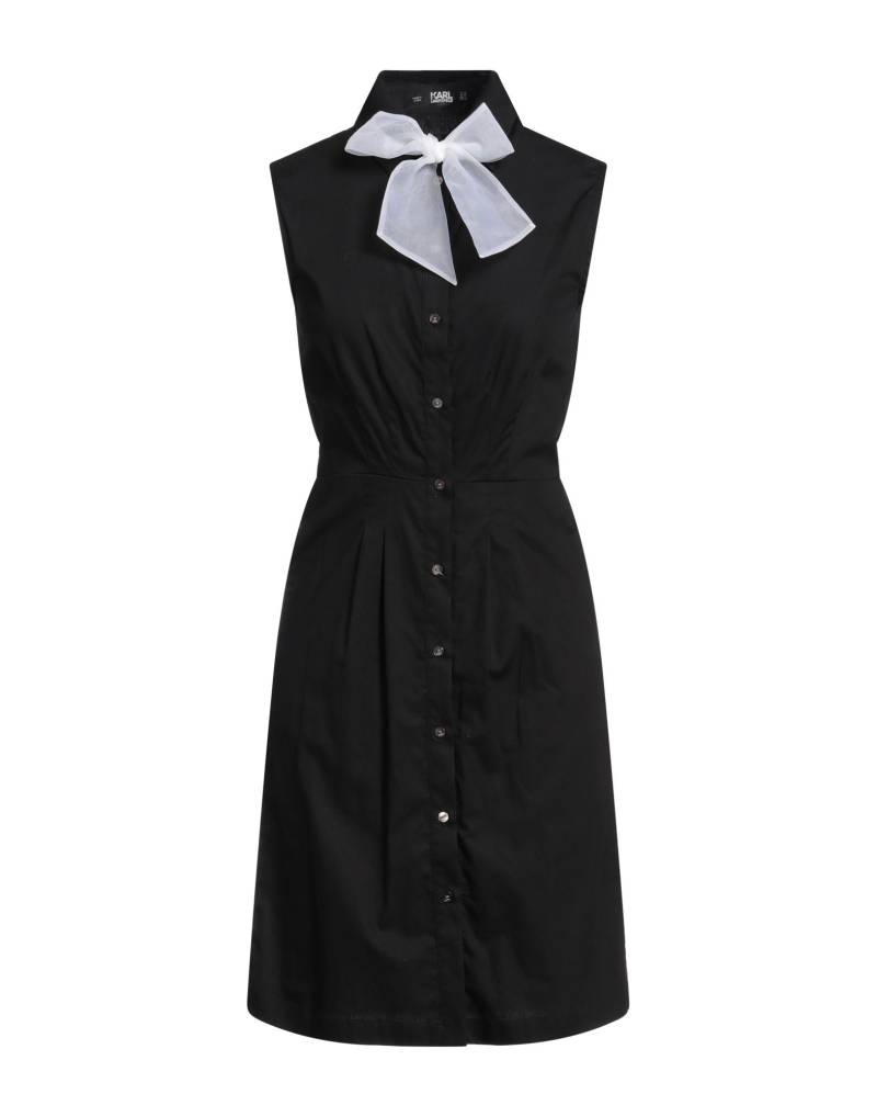 KARL LAGERFELD Mini-kleid Damen Schwarz von KARL LAGERFELD