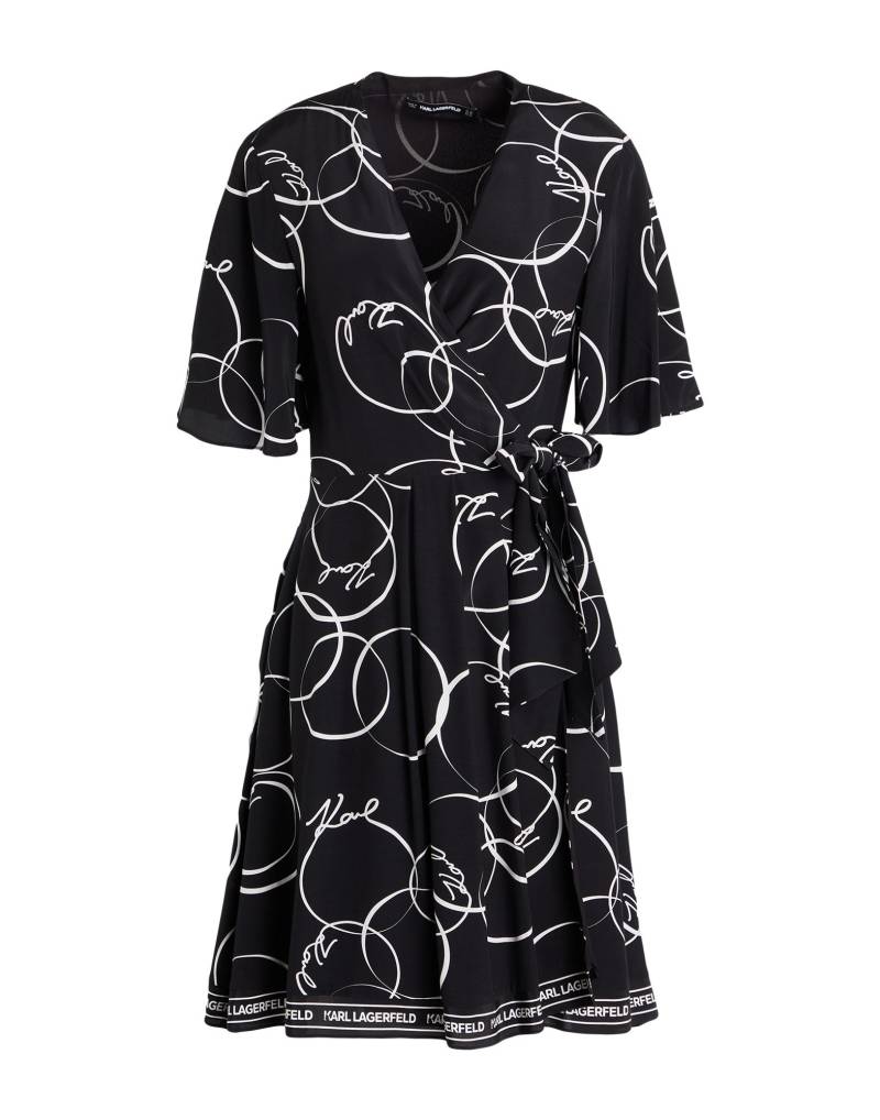 KARL LAGERFELD Mini-kleid Damen Schwarz von KARL LAGERFELD