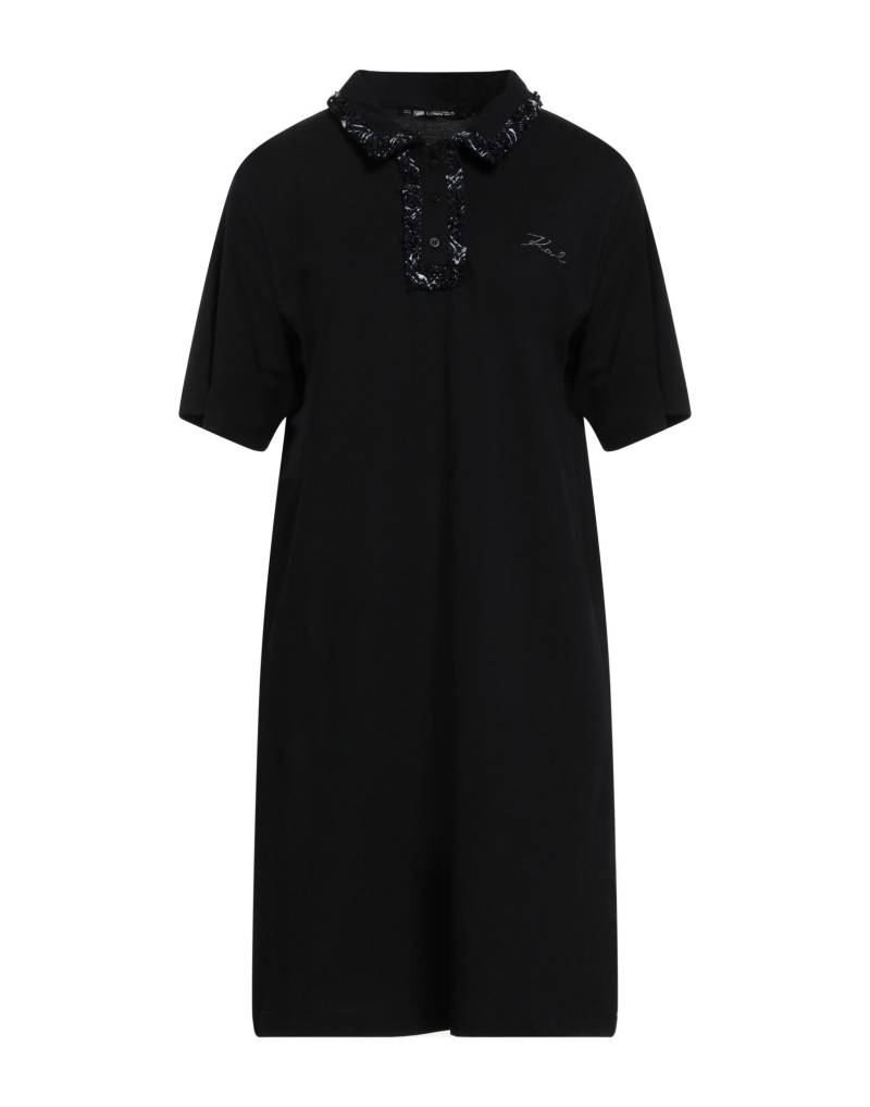 KARL LAGERFELD Mini-kleid Damen Schwarz von KARL LAGERFELD