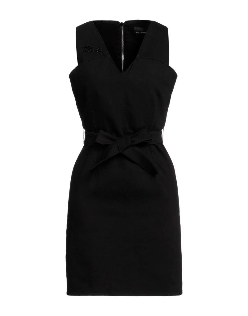 KARL LAGERFELD Mini-kleid Damen Schwarz von KARL LAGERFELD