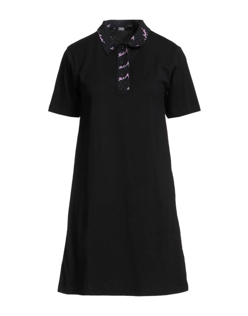 KARL LAGERFELD Mini-kleid Damen Schwarz von KARL LAGERFELD
