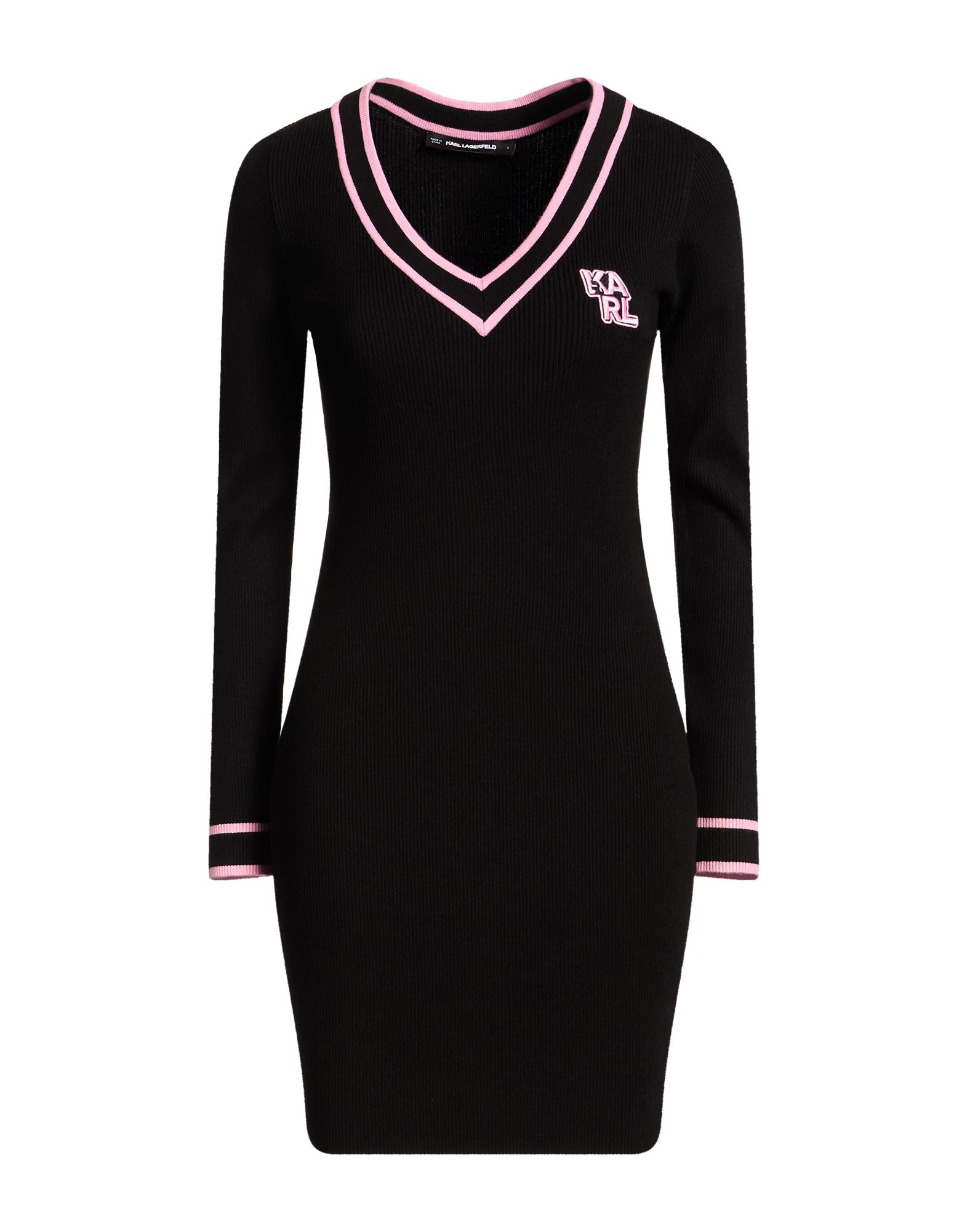 KARL LAGERFELD Mini-kleid Damen Schwarz von KARL LAGERFELD