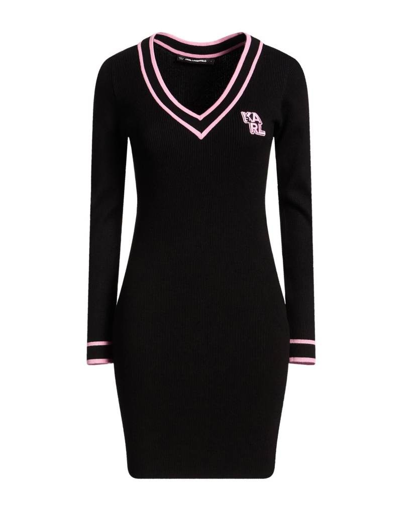 KARL LAGERFELD Mini-kleid Damen Schwarz von KARL LAGERFELD