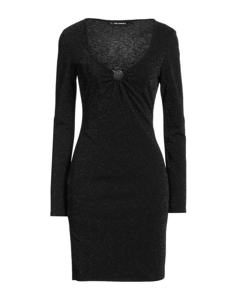 KARL LAGERFELD Mini-kleid Damen Schwarz von KARL LAGERFELD