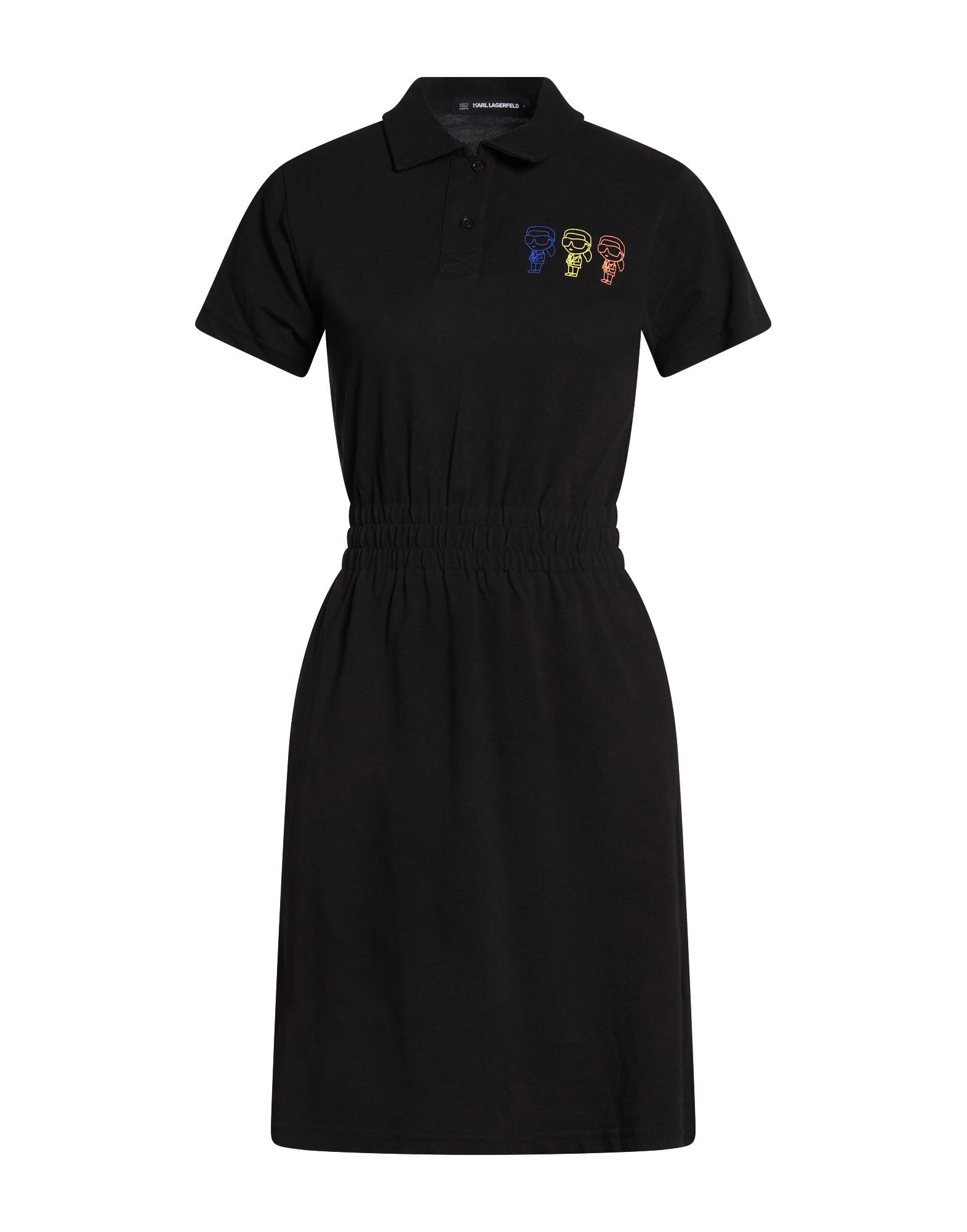 KARL LAGERFELD Mini-kleid Damen Schwarz von KARL LAGERFELD