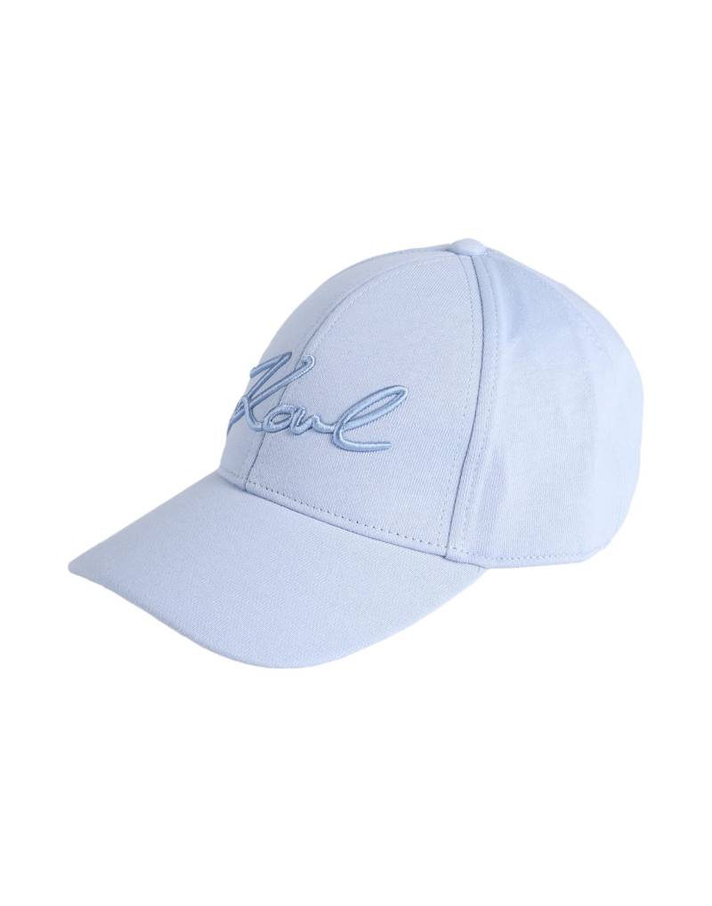 KARL LAGERFELD Mützen & Hüte Damen Himmelblau KARL LAGERFELD Mützen & Hüte Damen Himmelblau von KARL LAGERFELD