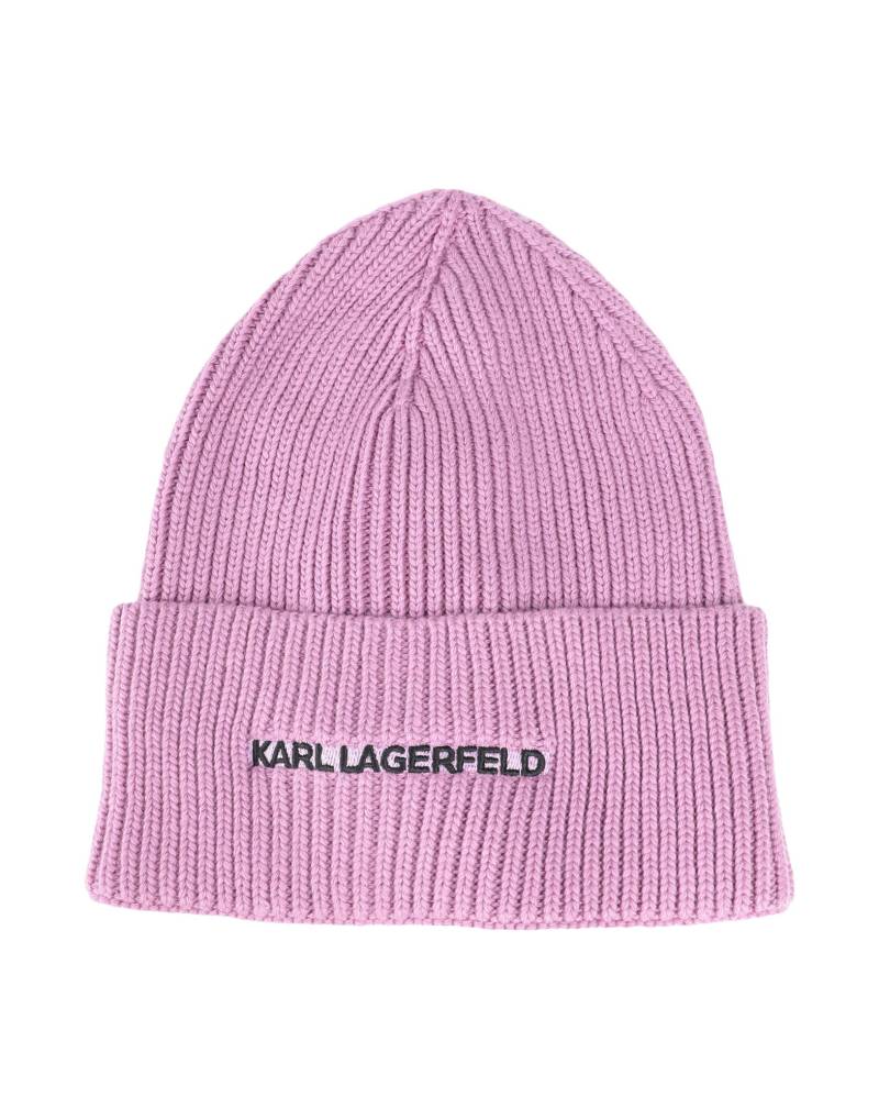 KARL LAGERFELD Mützen & Hüte Damen Malve von KARL LAGERFELD