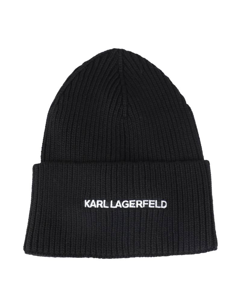 KARL LAGERFELD Mützen & Hüte Damen Schwarz von KARL LAGERFELD