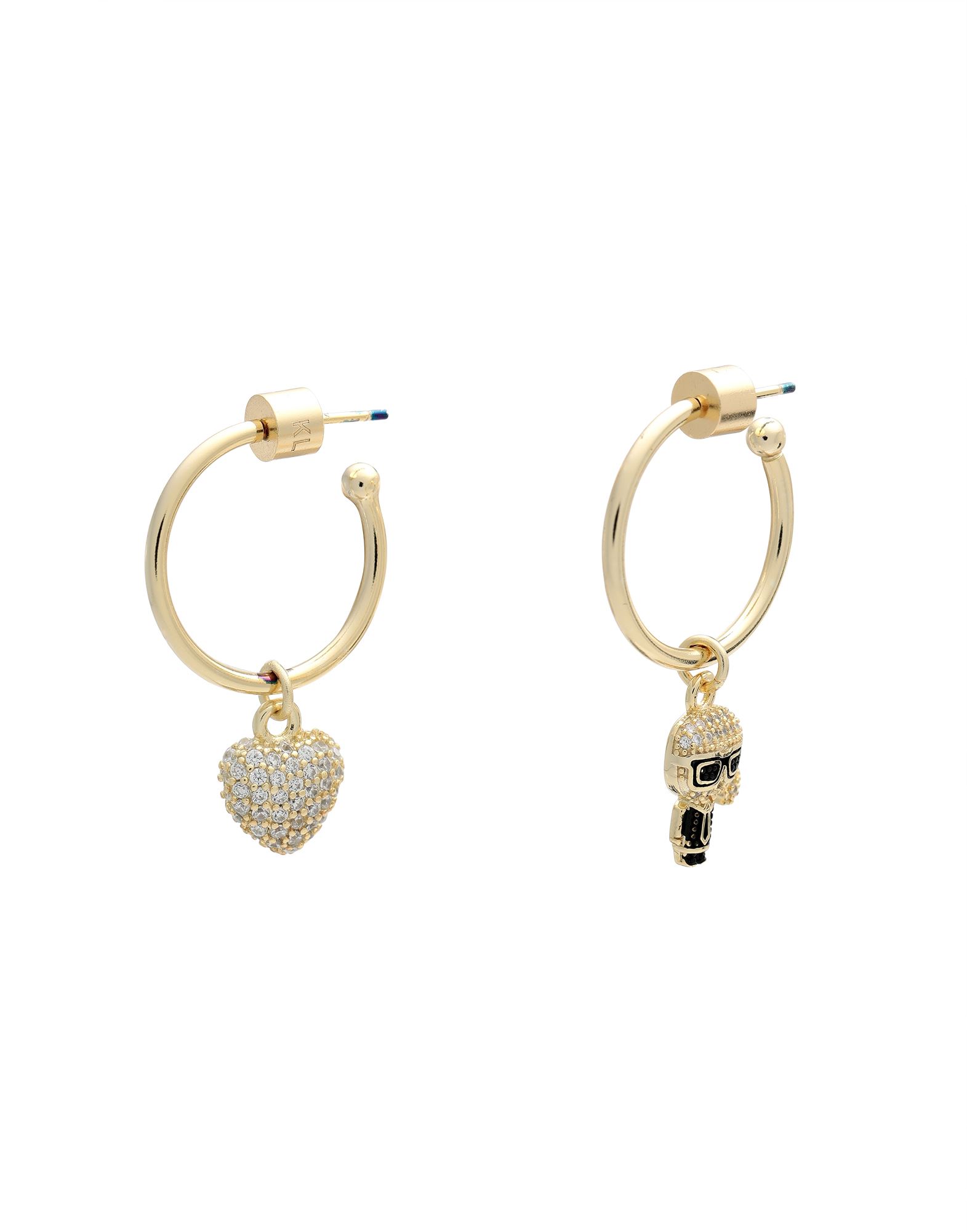 KARL LAGERFELD Ohrring Damen Gold von KARL LAGERFELD