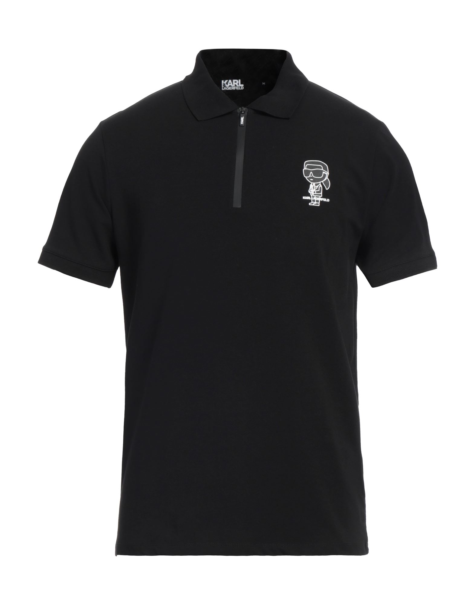 KARL LAGERFELD Poloshirt Herren Schwarz KARL LAGERFELD Poloshirt Herren Schwarz von KARL LAGERFELD