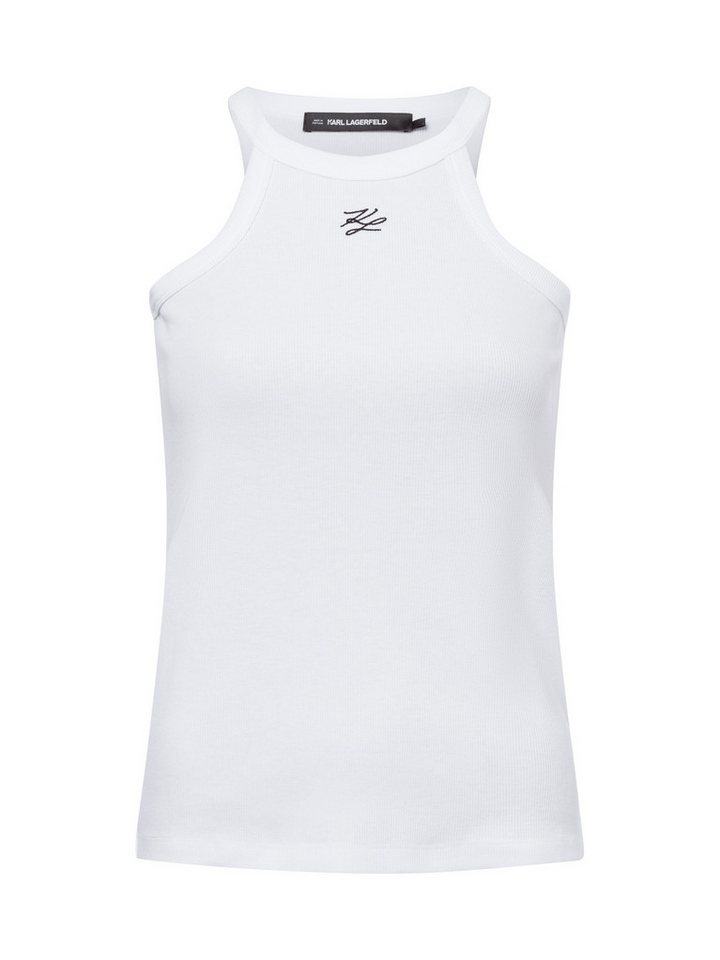 KARL LAGERFELD Print-Shirt Autograph Tank von KARL LAGERFELD