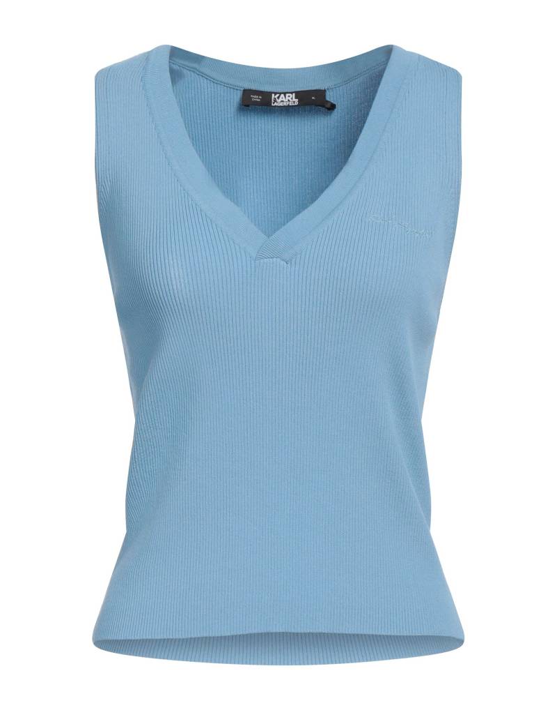 KARL LAGERFELD Pullover Damen Hellblau von KARL LAGERFELD