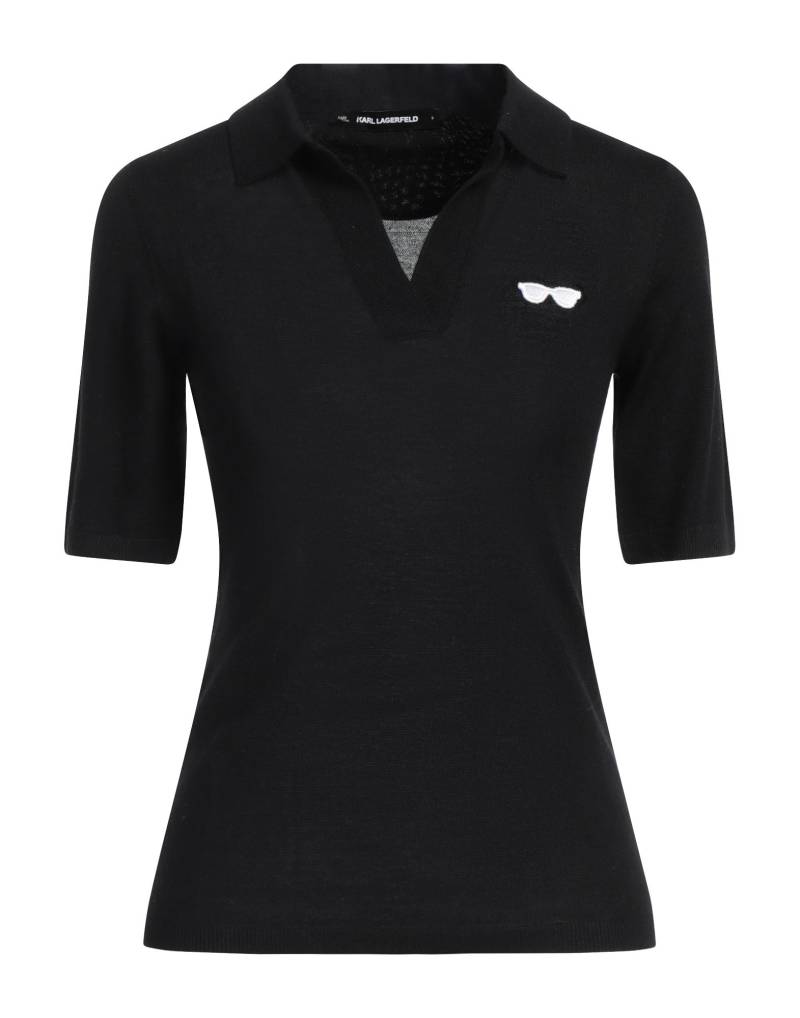 KARL LAGERFELD Pullover Damen Schwarz von KARL LAGERFELD