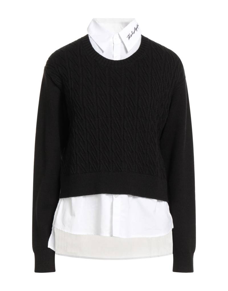 KARL LAGERFELD Pullover Damen Schwarz von KARL LAGERFELD