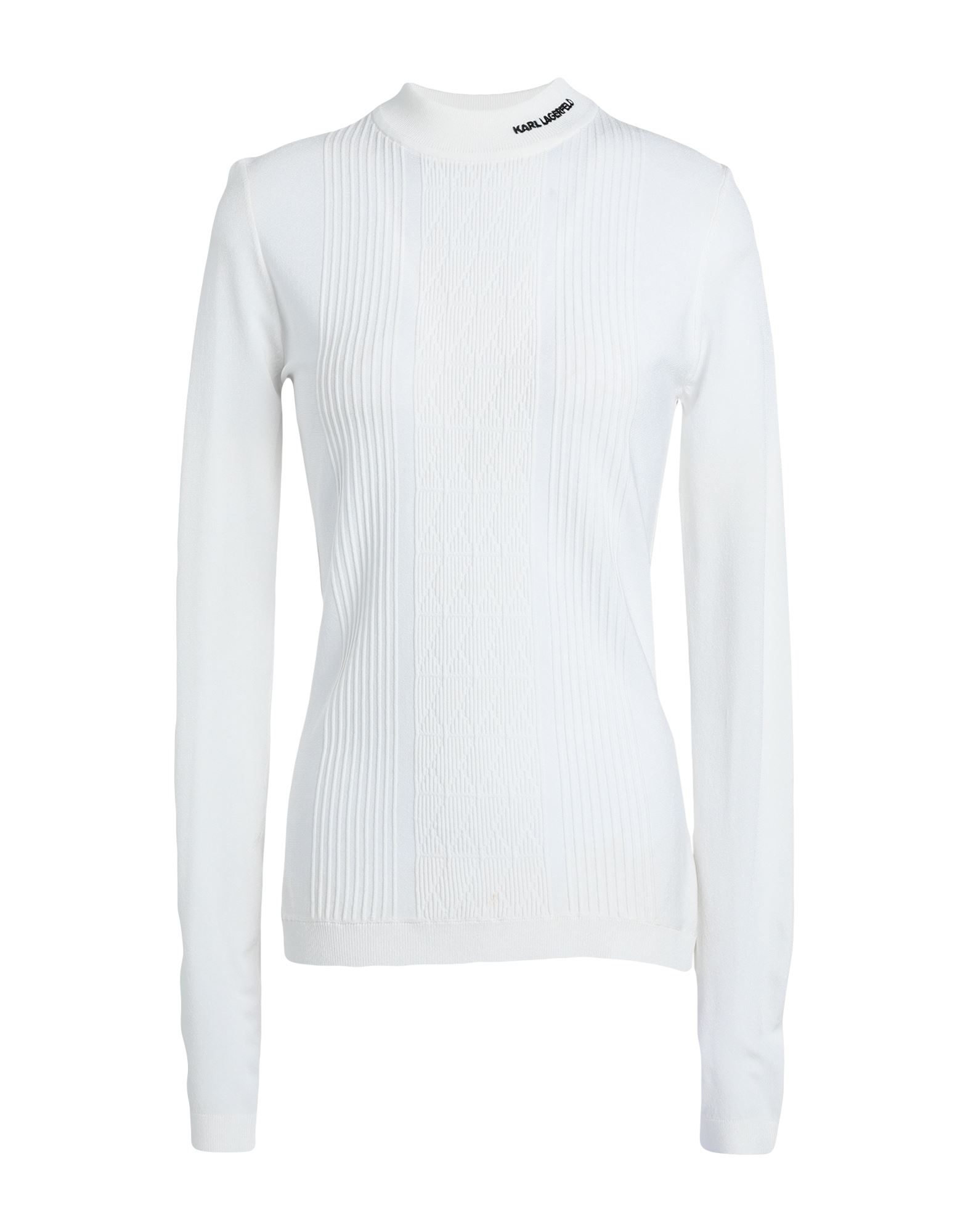 KARL LAGERFELD Pullover Damen Weiß von KARL LAGERFELD