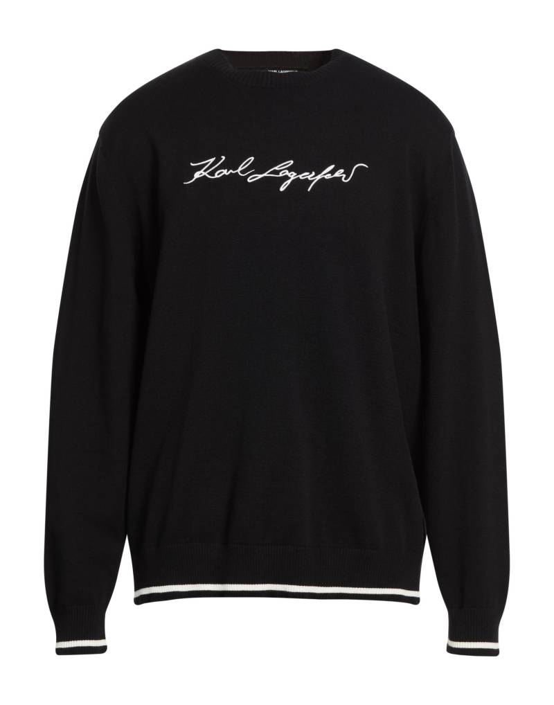 KARL LAGERFELD Pullover Herren Schwarz von KARL LAGERFELD