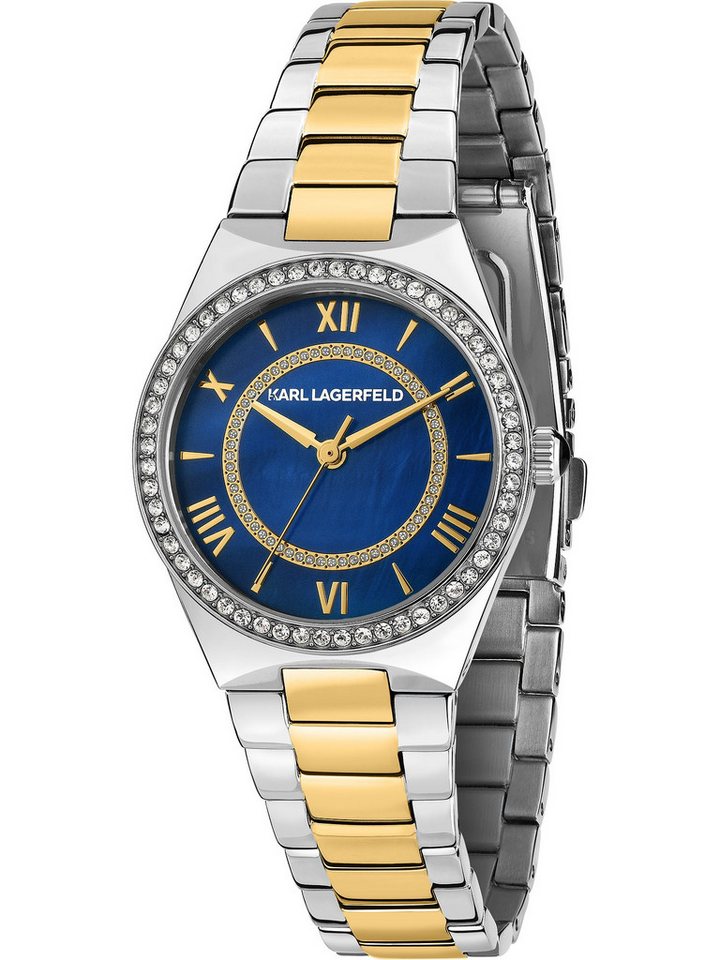 KARL LAGERFELD Quarzuhr Karl Lagerfeld Damen-Uhren Analog Quarz, Klassikuhr von KARL LAGERFELD