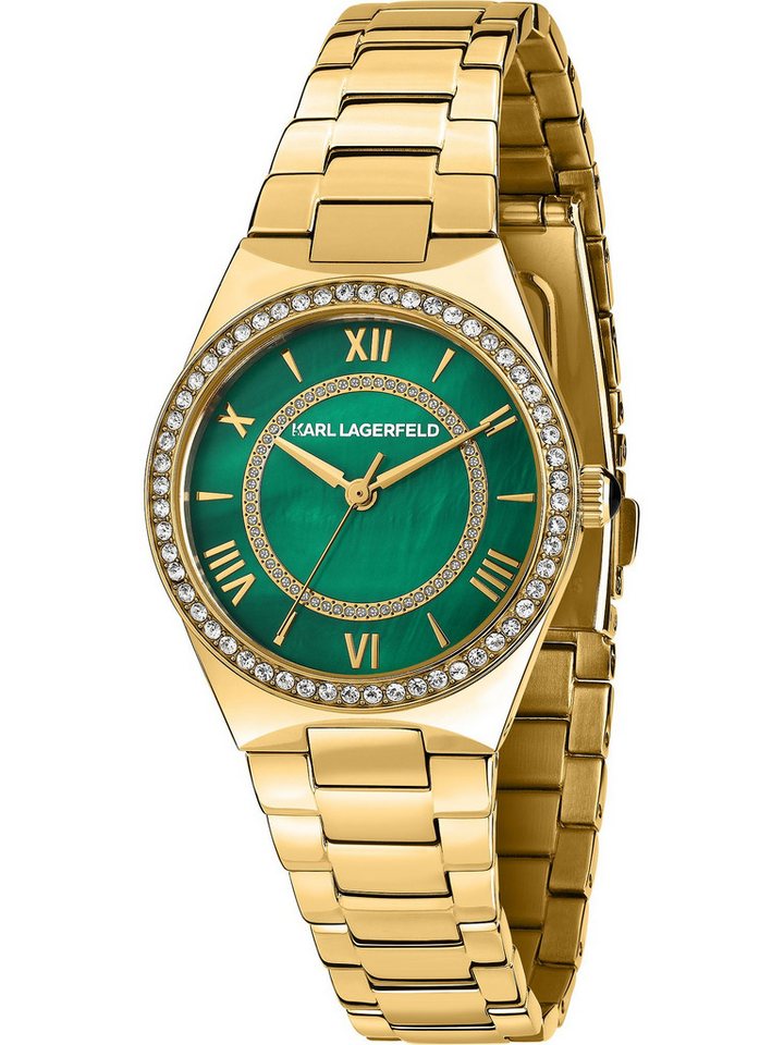 KARL LAGERFELD Quarzuhr Karl Lagerfeld Damen-Uhren Analog Quarz, Klassikuhr von KARL LAGERFELD