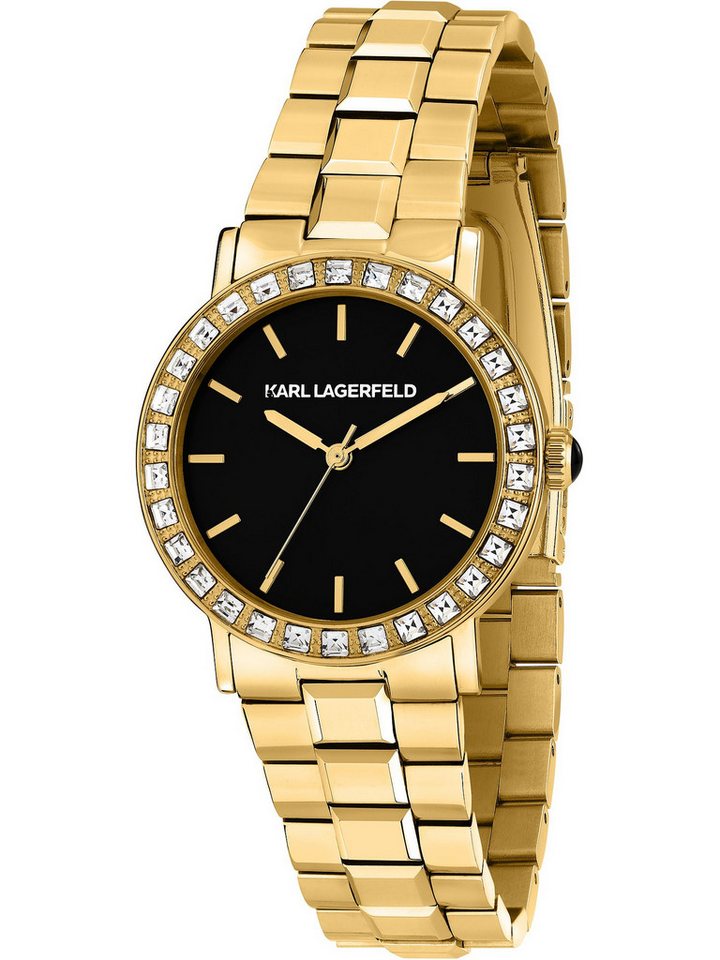 KARL LAGERFELD Quarzuhr Karl Lagerfeld Damen-Uhren Analog Quarz von KARL LAGERFELD
