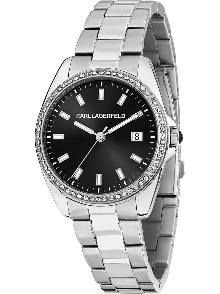KARL LAGERFELD Quarzuhr Karl Lagerfeld Damen-Uhren Analog Quarz von KARL LAGERFELD