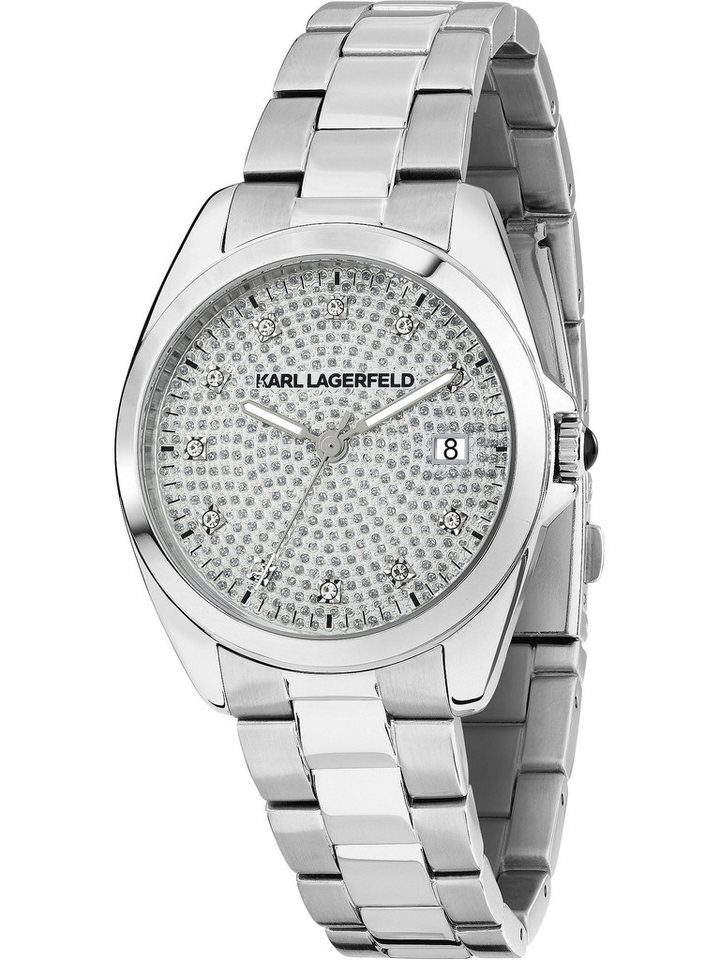KARL LAGERFELD Quarzuhr Karl Lagerfeld Damen-Uhren Analog Quarz von KARL LAGERFELD