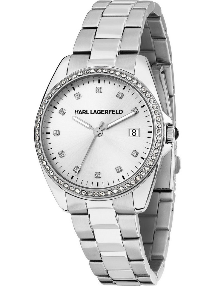 KARL LAGERFELD Quarzuhr Karl Lagerfeld Damen-Uhren Analog Quarz von KARL LAGERFELD