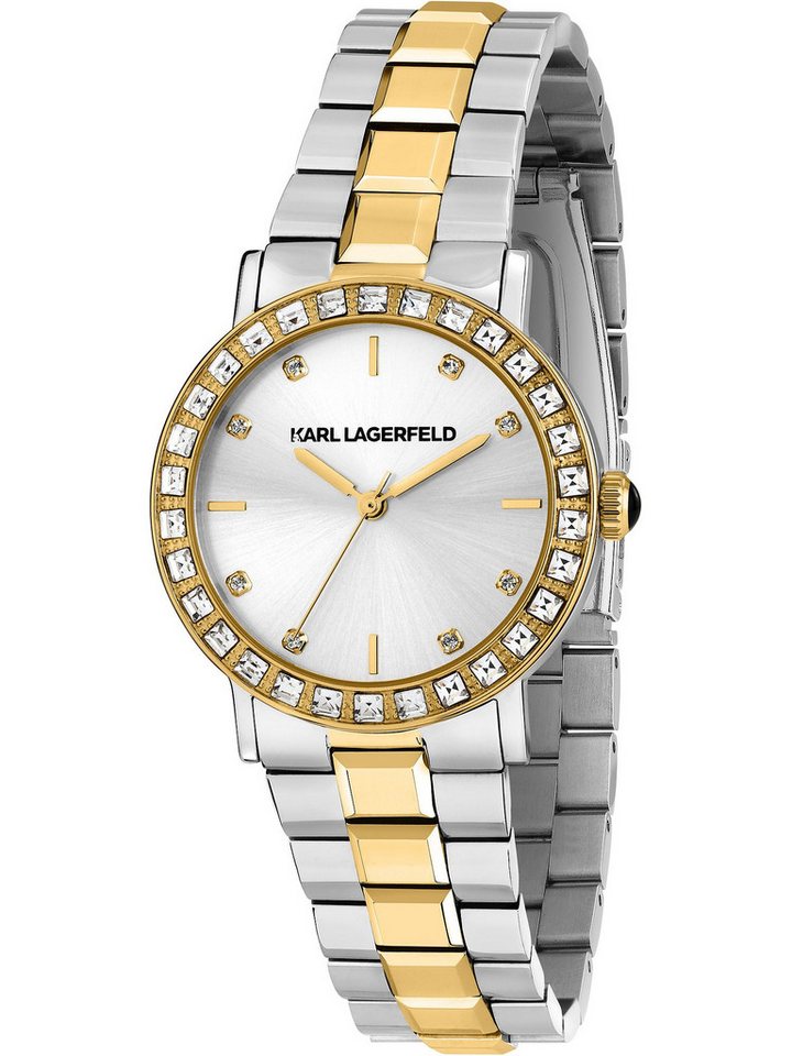 KARL LAGERFELD Quarzuhr Karl Lagerfeld Damen-Uhren Analog Quarz von KARL LAGERFELD