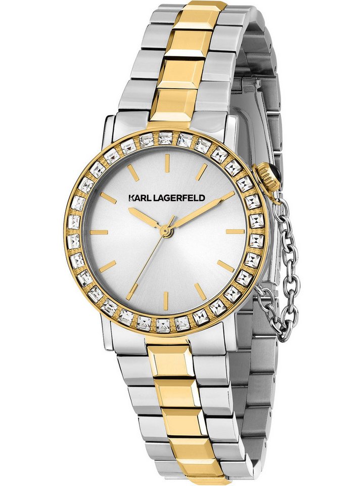 KARL LAGERFELD Quarzuhr Karl Lagerfeld Damen-Uhren Analog Quarz von KARL LAGERFELD