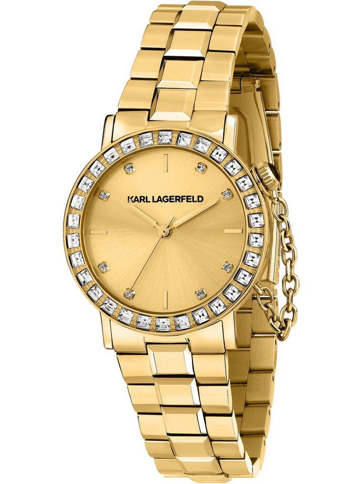 KARL LAGERFELD Quarzuhr Karl Lagerfeld Damen-Uhren Analog Quarz von KARL LAGERFELD
