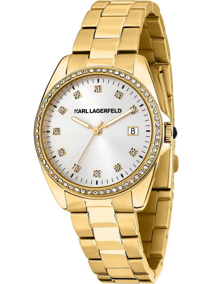 KARL LAGERFELD Quarzuhr Karl Lagerfeld Damen-Uhren Analog Quarz von KARL LAGERFELD