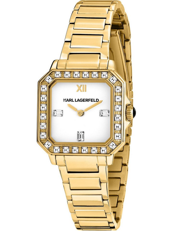 KARL LAGERFELD Quarzuhr Karl Lagerfeld Damen-Uhren Analog Quarz von KARL LAGERFELD
