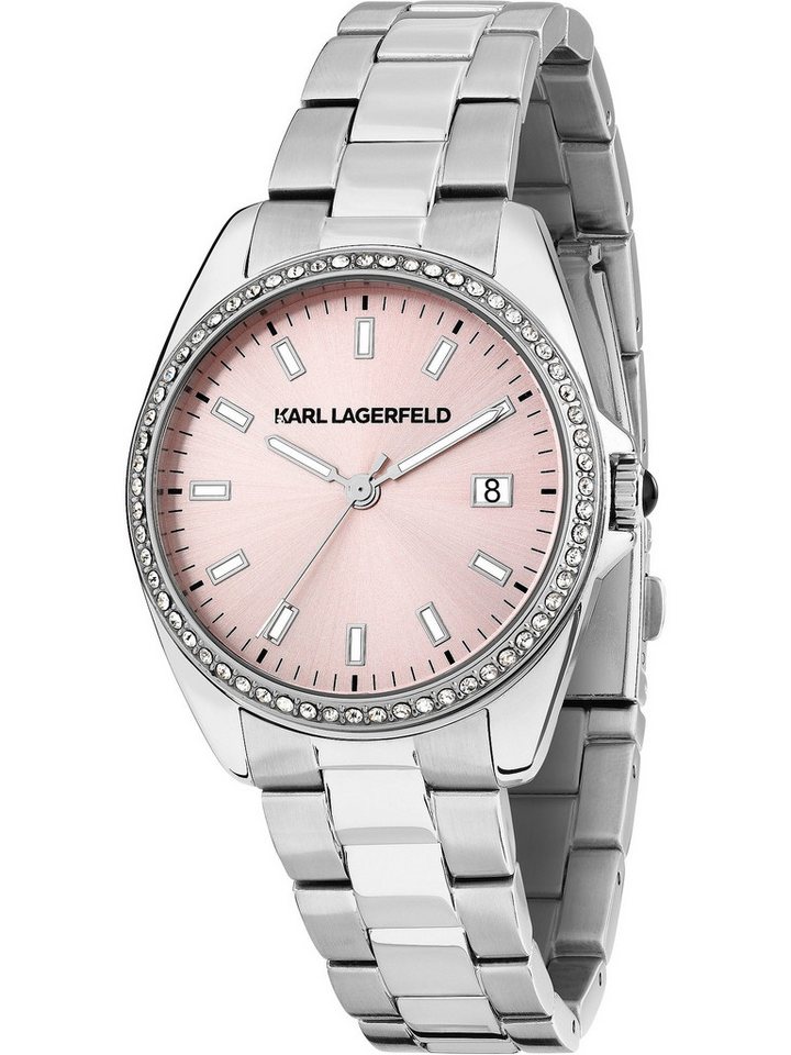 KARL LAGERFELD Quarzuhr Karl Lagerfeld Damen-Uhren Analog Quarz KARL LAGERFELD Quarzuhr Karl Lagerfeld Damen-Uhren Analog Quarz von KARL LAGERFELD