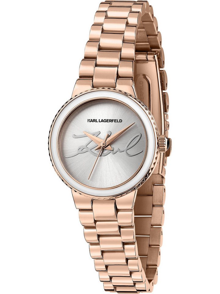 KARL LAGERFELD Quarzuhr Karl Lagerfeld Damen-Uhren Quarz, Klassikuhr von KARL LAGERFELD