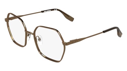 KARL LAGERFELD Rahmen KL363 717 AMBER GOLD 54/18/140 Damen von KARL LAGERFELD