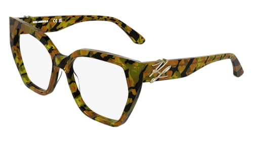 KARL LAGERFELD Rahmen KL6214 212 STRIPED BROWN 55/16/140 Damen von KARL LAGERFELD