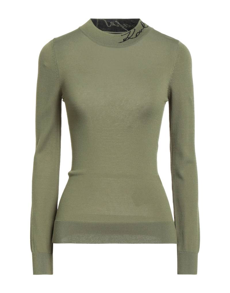 KARL LAGERFELD Pullover Damen Khaki von KARL LAGERFELD
