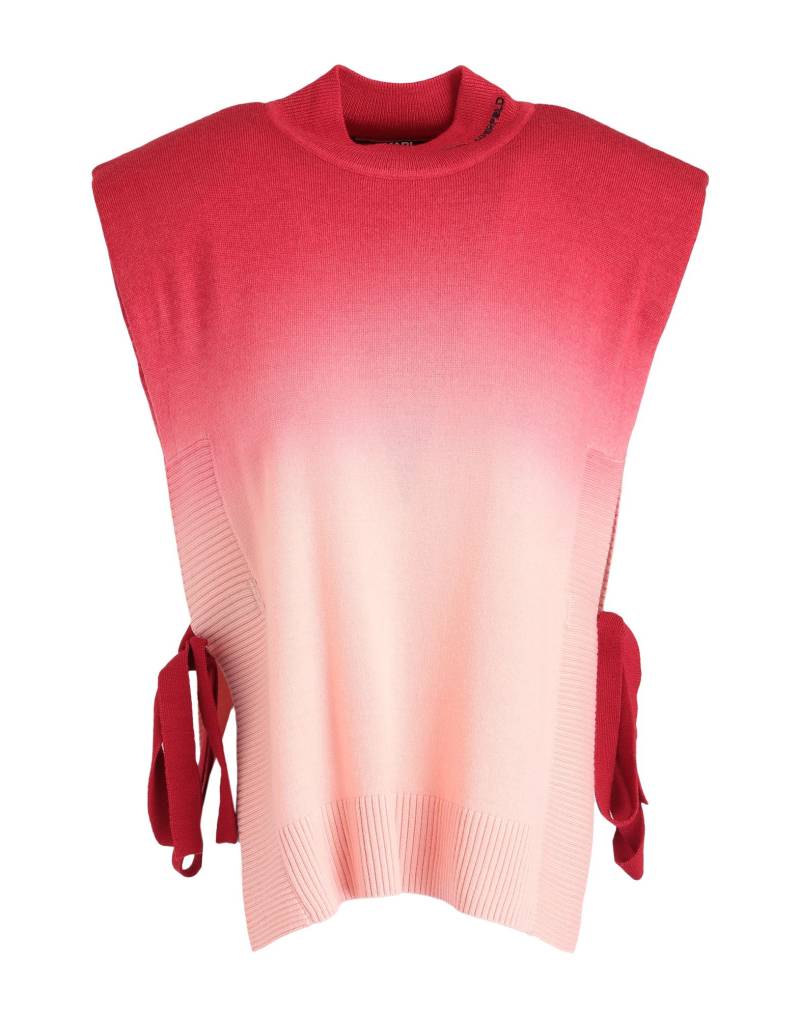 KARL LAGERFELD Rollkragenpullover Damen Rot von KARL LAGERFELD