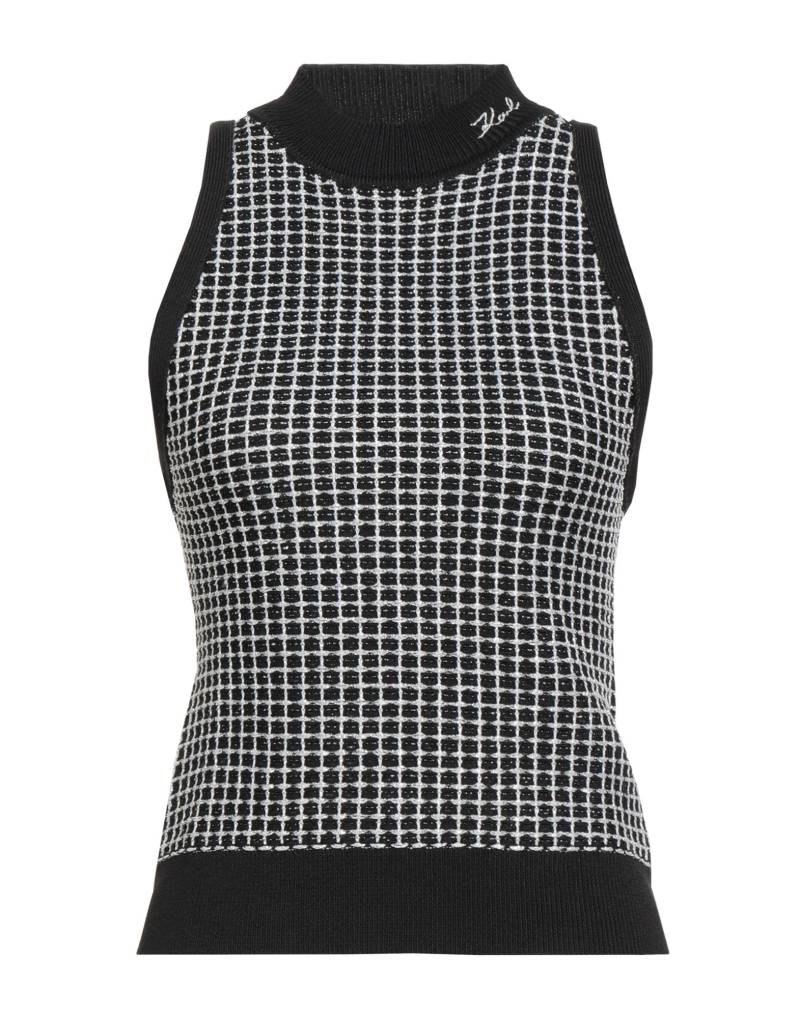 KARL LAGERFELD Rollkragenpullover Damen Schwarz von KARL LAGERFELD