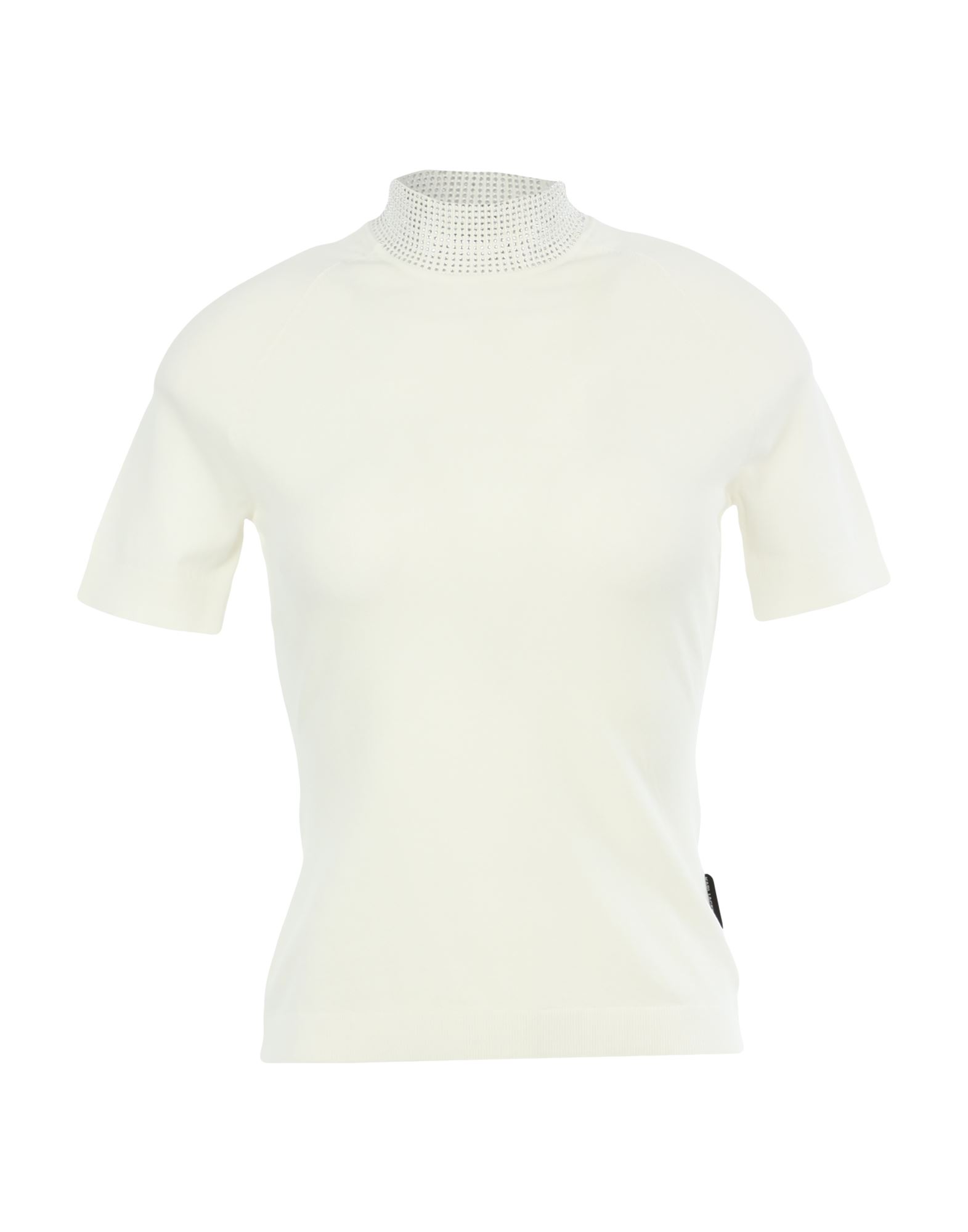 KARL LAGERFELD Rollkragenpullover Damen Weiß von KARL LAGERFELD