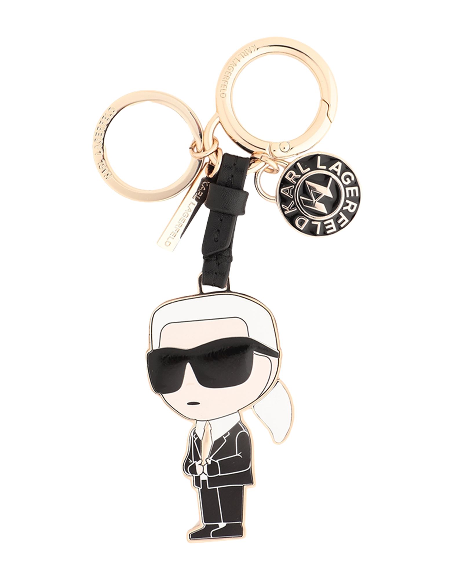 KARL LAGERFELD Schlüsselanhänger Damen Gold von KARL LAGERFELD