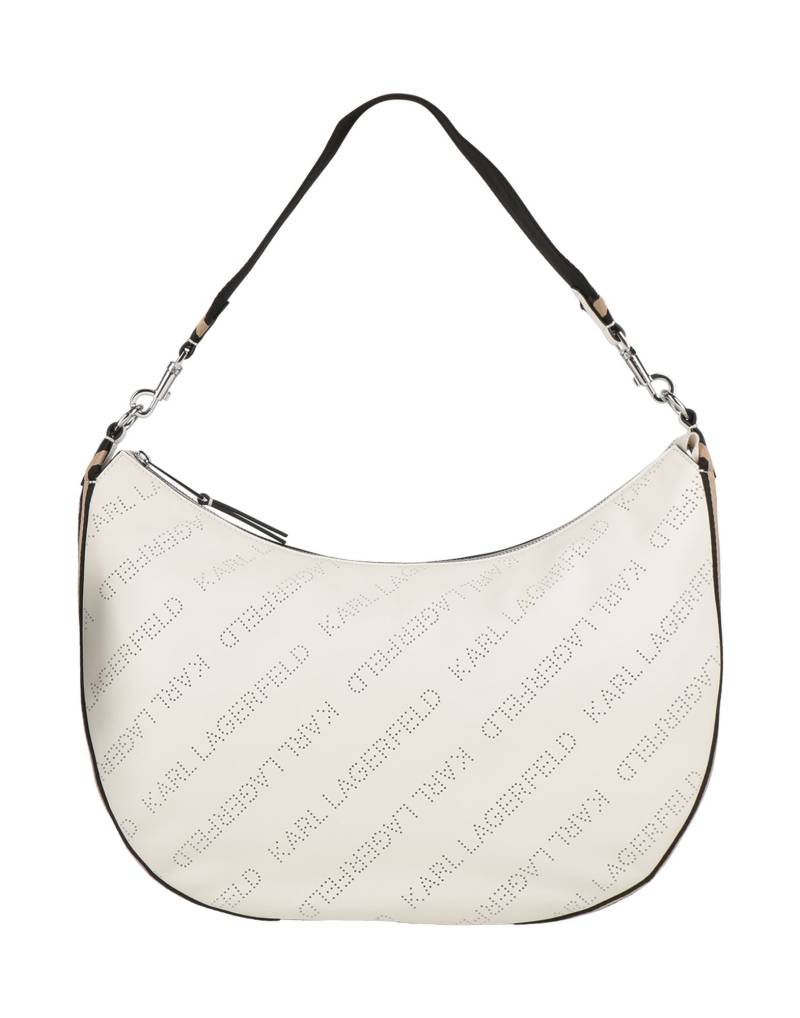 KARL LAGERFELD Schultertasche Damen Off white von KARL LAGERFELD
