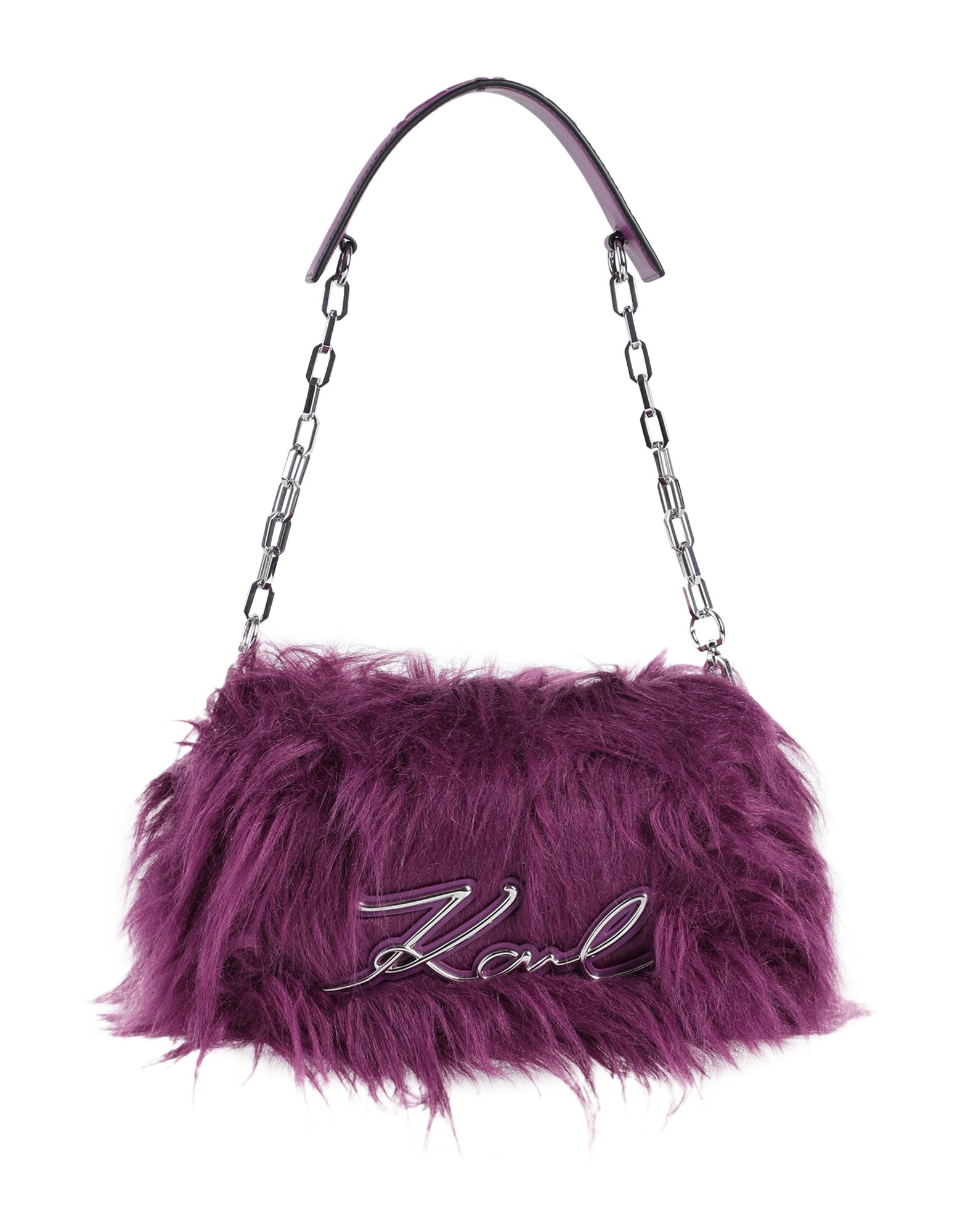 KARL LAGERFELD Schultertasche Damen Pflaume von KARL LAGERFELD