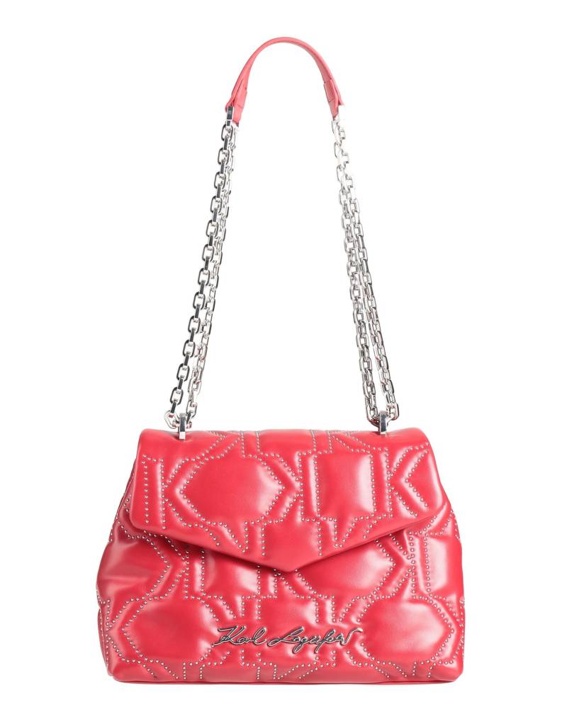 KARL LAGERFELD Schultertasche Damen Rot von KARL LAGERFELD
