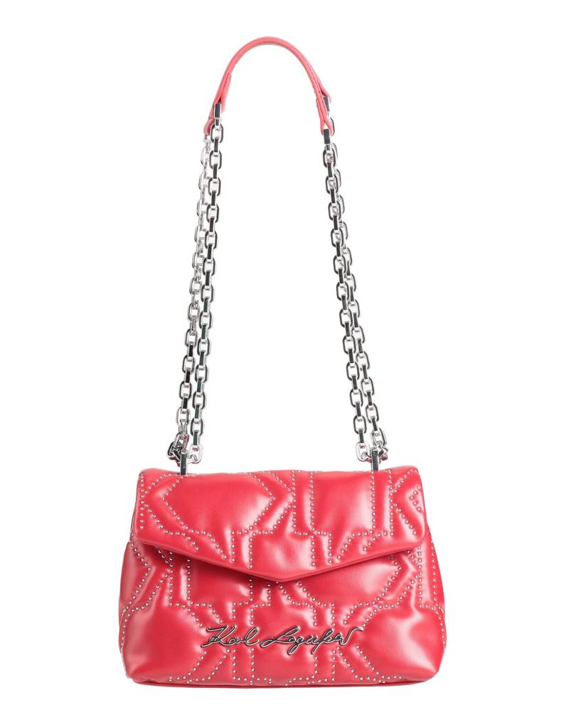 KARL LAGERFELD Schultertasche Damen Rot von KARL LAGERFELD