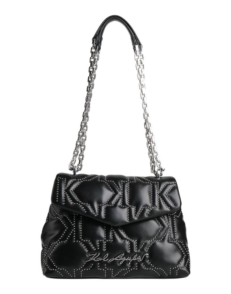 KARL LAGERFELD Schultertasche Damen Schwarz von KARL LAGERFELD