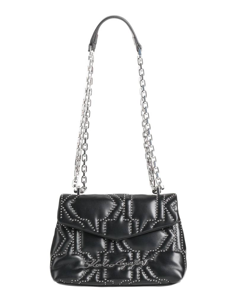 KARL LAGERFELD Schultertasche Damen Schwarz von KARL LAGERFELD