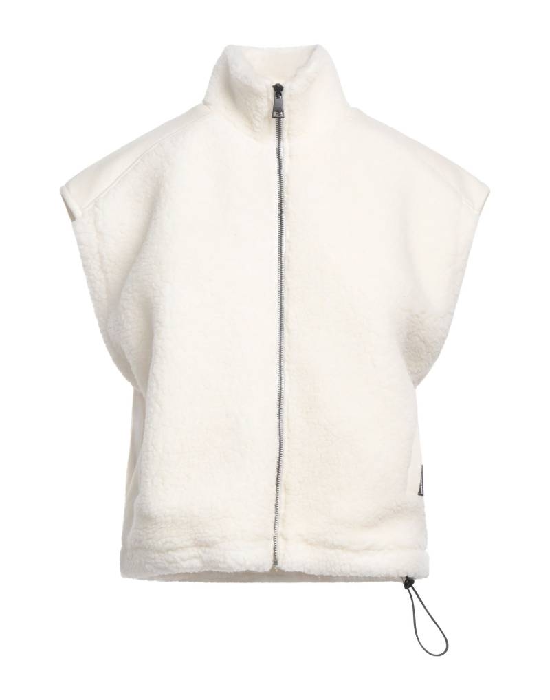 KARL LAGERFELD Shearling- & Kunstfell Damen Cremeweiß von KARL LAGERFELD