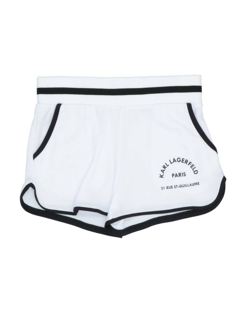 KARL LAGERFELD Shorts & Bermudashorts Kinder Weiß von KARL LAGERFELD